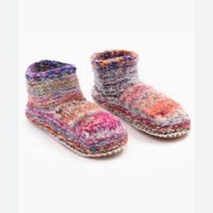 NWT Free People Ariana Bohling Alpaca Slippers size 10-11